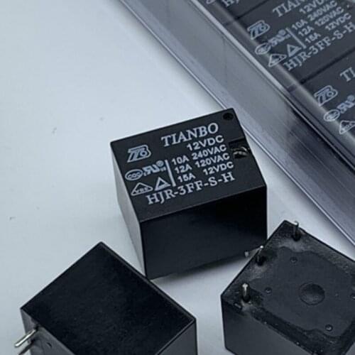 [In stock] 5pcs/lot Brand new original Relay HJR-3FF-S-H 12VDC 4pin 10A t73