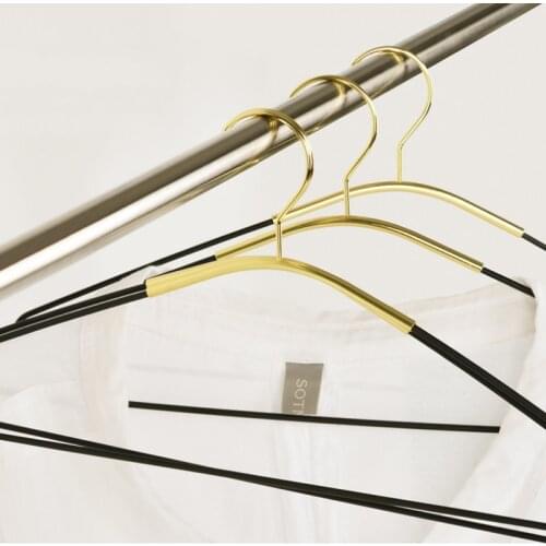 5Pcs Nordic Black Gold Iron Coat Hangers Wall Hook Storage Rack Home Organizer Decoration Accessories For Clothes Tie Towel