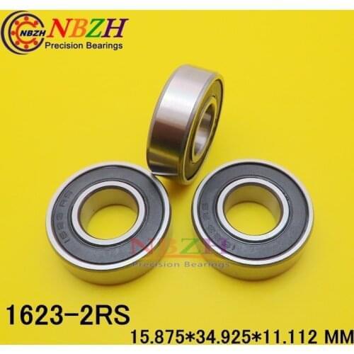 High quality inch bearings 1623ZZ 1623-2RS 5/8"x1 3/8"x7/16" inch 15.875*34.925*11.112 mm