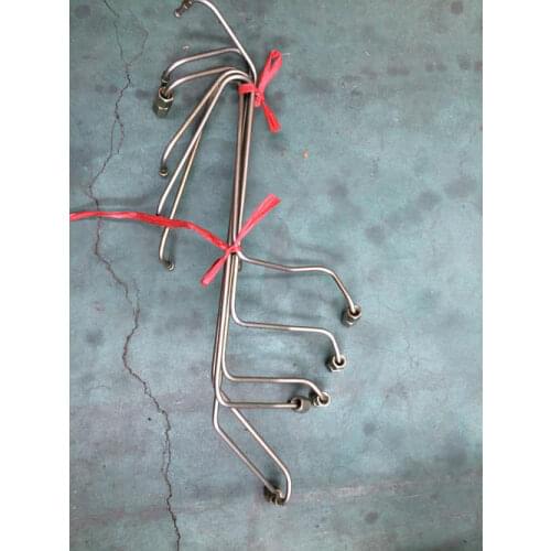 Weifang Ricardo R6105ZD R6105AZLD R6105IZLD engine parts original high pressure oil pipe between the injector and injection pump