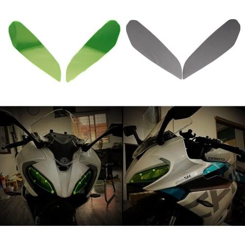 Motorcycle Front Headlight Screen Guard Lens Cover Shield Protector For CFMOTO 250SR 250 SR SR250
