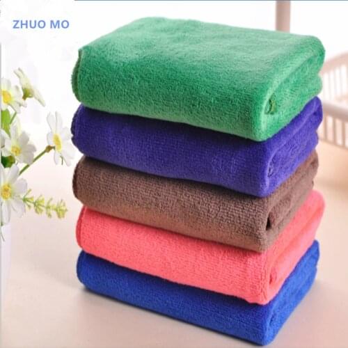 2Pcs 30*70cm Microfiber Face Towel Super Absorbent Quick-drying Car Wash Towel Cleaning Tool Ultra Soft Microfiber Cloth
