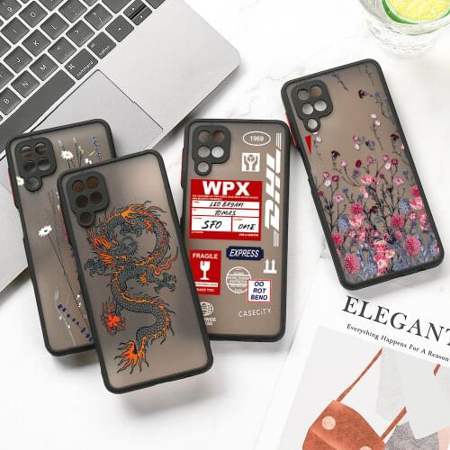 For Samsung A51 A71 A32 A52 A72 Painted Phone Cases Galaxy A12 A70 A50 A42 A31 A30 A21S A21 A20s A11 A10s M31 Soft Back Covers