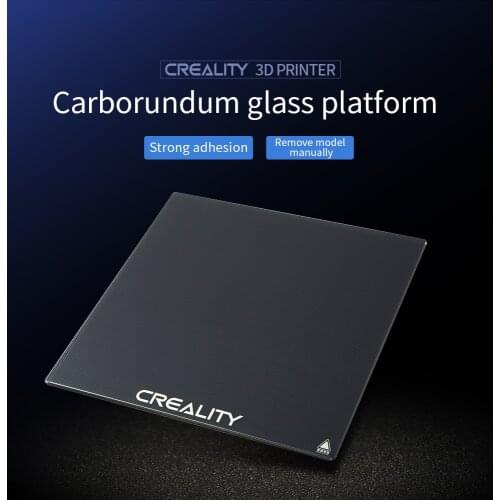 CREALITY 3D CR-6 SE Printer Carborundum Glass Platform 245*255*4mm