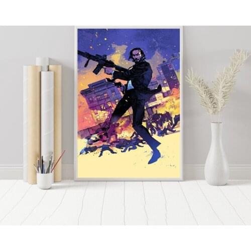 John Wick Chapter 2 Poster Wall Painting Home Decoration ( No Frame )