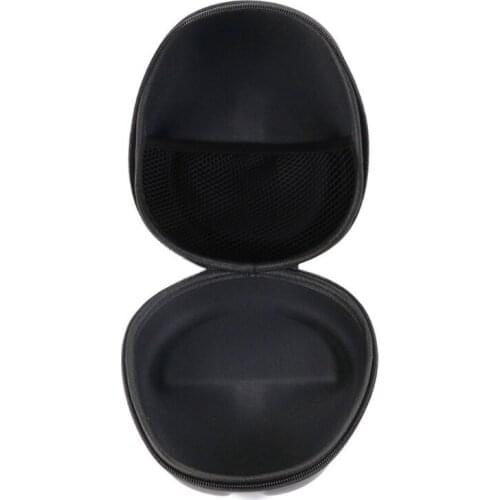 PU Leather Storage Bag Portable Hard Carry Case EVA Shell for S-ony WH-CH700N L41E