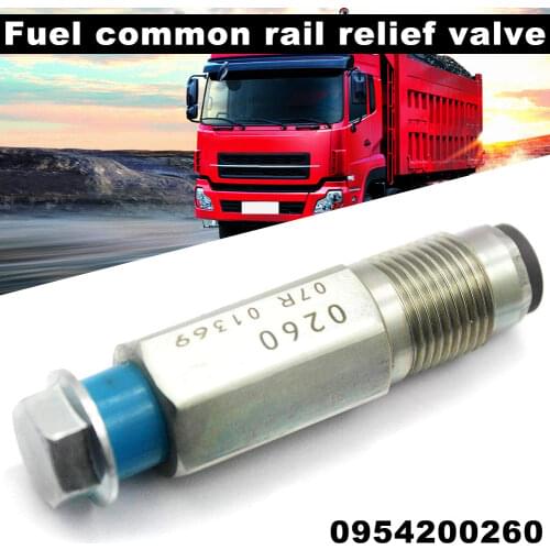 Rail Fuel Pressure Relief Limiter Valve 0954200260 for Nissan Navara D40 Pathfinder 2.5 DCI M8617