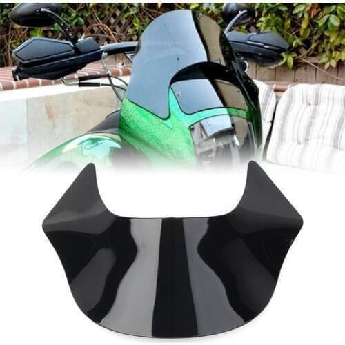 Motorcycle Windshield Windscreen For Harley Dyna Softail 1984-2017 Fotboy 1990-17 Sportster XL 1200 883 Black Smoke ABS Plastic