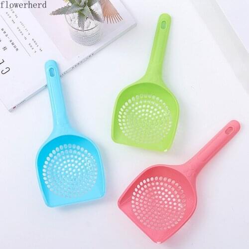 2pcs Cat Litter Shovel Plastic Large Pet Food Shovel Extended PP Cat Litter Scoop Picker Shovel Sand Waste Cleaning Tool