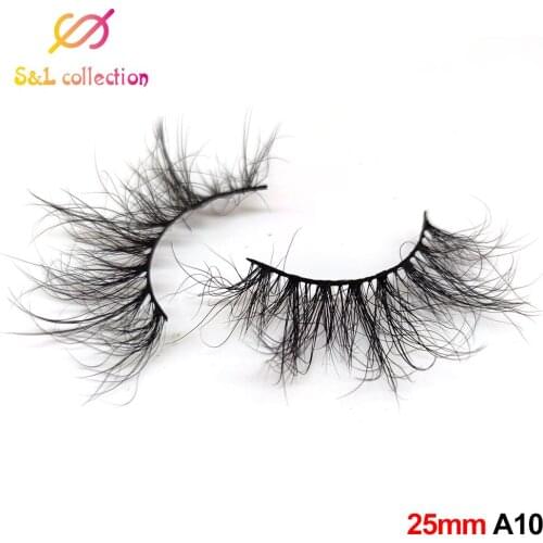 Wholesale 25mm Lashes 3d Mink Lashes fluffy bulk false lashes makeup kit real Mink Lashes extension mink eyelashes maquiagem