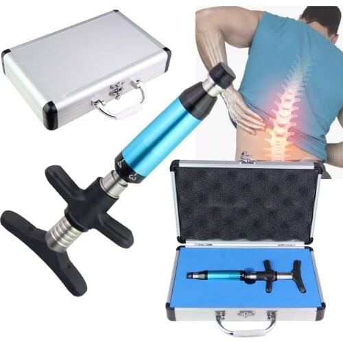 Manual Chiropractic Adjustment Tool with 6-Level Strength Spine Professional Massage Equipment Massager Gun