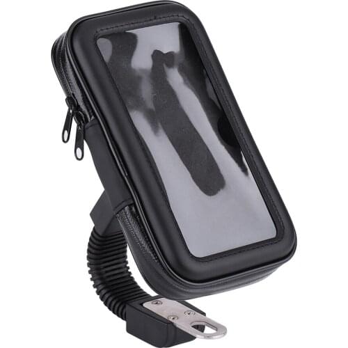 SOONHUA Waterproof Mobile Phone Holder Motorcycle Motorbike Mount Holders Phone Case Bag With Bracket For Phone