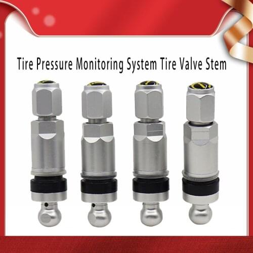 4x Alloy Blast-proof Valve Stem for BMW 1 2 3 4 5 6 7 Series TPMS Tire Pressure Monitoring System Tire Valve Stem Repair Kit
