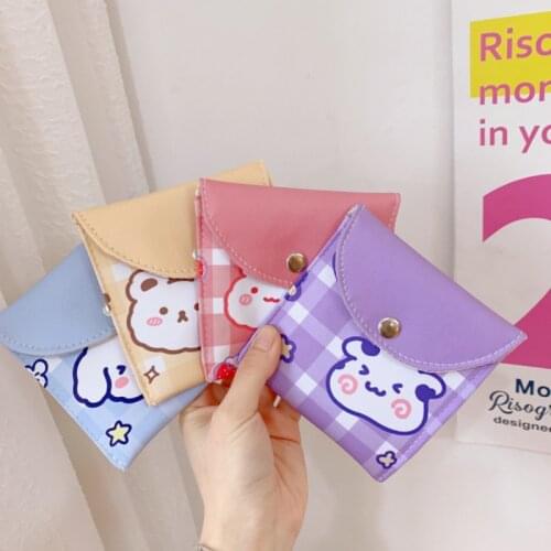 Sanitary Pad Pouch Waterproof Women Cute Bag For Gaskets Napkin Coin Storage Organizer Storage Bags Women Wallets