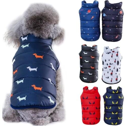 Pet Dog Winter Coat Small Dog Clothes Puppy Outfit Warm Dog Jacket Chihuahua Shih Tzu Clothing for Medium Dogs Ropa Para Perro