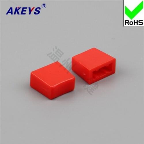 100 pcs A31/Yellow red blue white black grey with/key switch hat high quality straight key switch hat switch self-locking