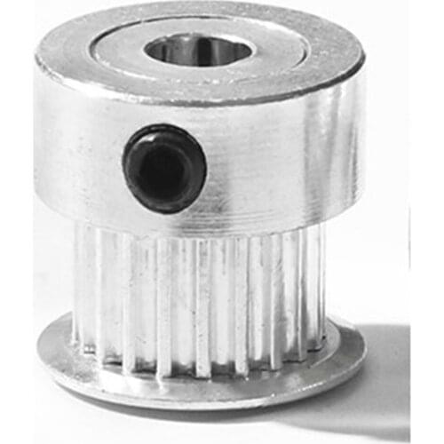 GT2 20Teeth Alumium Timing Pulley, Bore 4/5/6/6.35/8mm 2GT, Fit for GT2-6/10mm Open Synchronous Belt