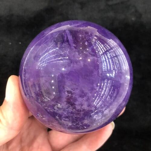 5A Natural Crystal Quartz Rainbow Amethyst Sphere Energy Ball Reiki Stone Home Office Aquarium Decoration Accessories Gemstone
