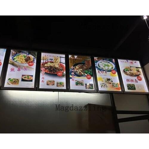 A2 Snap Frame LED Photography Light Box,LED Restaurant Menu Board Light Box