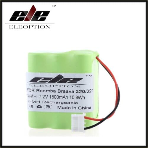 Eleoption New Rechargeable Vacuum Cleaner Battery for iRobot Braava 320 321 & Mint 4200 4205 Floor Cleaner Robot 4408927