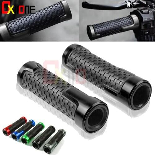 7/8"22mm Motorcycle Scooter Aluminum Motorbike Handle Grips Anti-Skid Handle Bar For Hyosung GT250R 2006-2010 GT650R 2006-2009