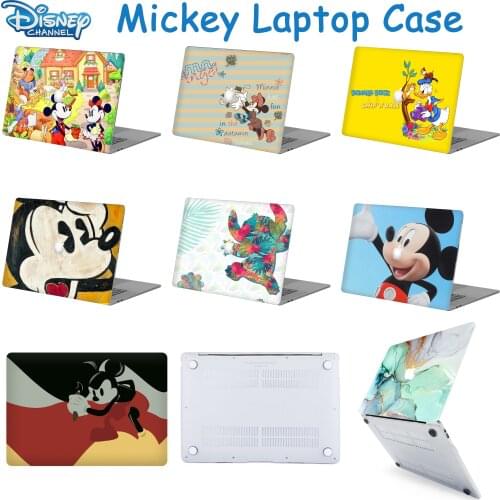 Disney Mickey Laptop Case for Macbook Air Pro 13 14 15.6 Laptop Sleeve Notebook Shell For Air Pro Retina11 12in Protective Cover