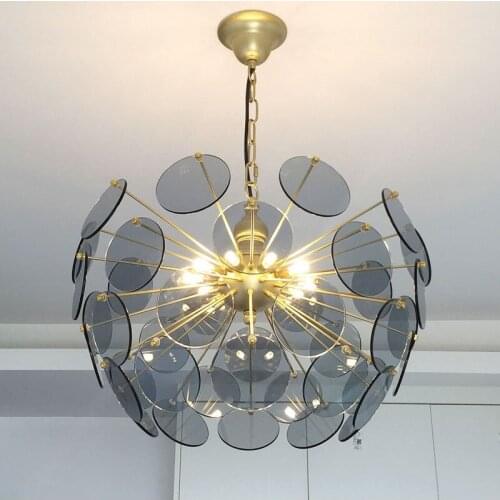 Postmodern Designer Luxury Glass Pendant Lamp Creative Art Nordic Minimalism Pendant Lights Living Room Restaurant Bedroom Lamps
