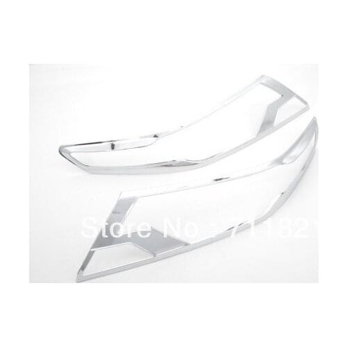 Car Styling Chrome Head Light Cover For Honda City / Aria 2009-2012