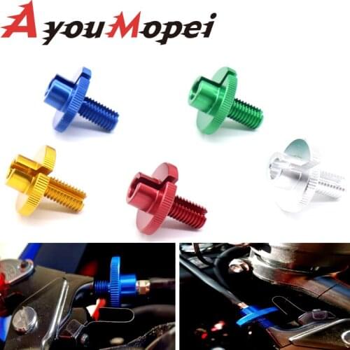 Clutch Cable Wire Adjuster For YAMAHA MT07 MT-07 FZ07 MT09 MT-09 ZF09 FJ-09 YZF-R6 R1 Motorcycle Accessories CNC M10*1.5 Screw