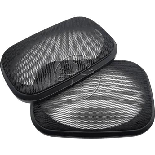 For 6x9 Inch Square Speaker Grill Cover 6"x9" Hige-grade Car Audio Decorative Circle Metal Mesh Protection Conversion Net