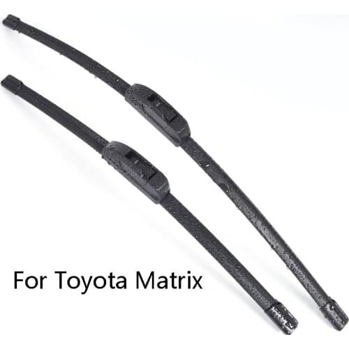 Car Windshield Wiper Blades For Toyota Matrix from 2003 2004 2005 2006 2007 2008 2009 2010 to 2014 Car Windscreen wiper Rubber