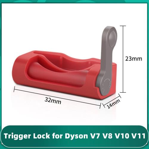 Mini Auto-Switch Power Button Trigger Lock for Dyson V7 V8 V10 V11 Handheld Vacuum Cleaner Spare Parts Accessories