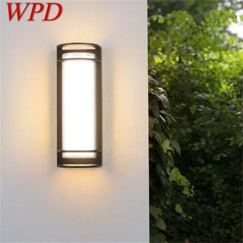 WPD Wall Sconces Light Outdoor Classical LED Lamp Waterproof IP65 Home Decorative For Porch Stairs