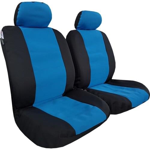 Neoprene Seat Covers, Wetsuit Seat Covers For Cars Trucks SUVs Vans, Blue Black Neoprene Truck Seat Covers