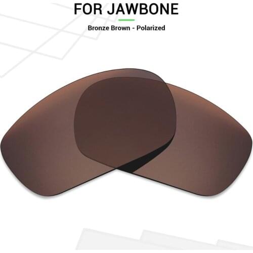Mryok POLARIZED Replacement Lenses for Oakley Jawbone Sunglasses Bronze Brown