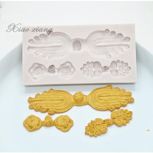 3D Button Silicone Fondant Molds For Baking Cake Decorating Tools Kitchen Accessories Baking Plate Chocolate Resin Molds FM1192