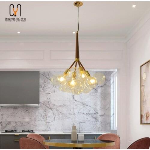 Modern crystal hanging lamp black pendant lamp chandeliers ceiling bathroom fixture lustres living room decoration