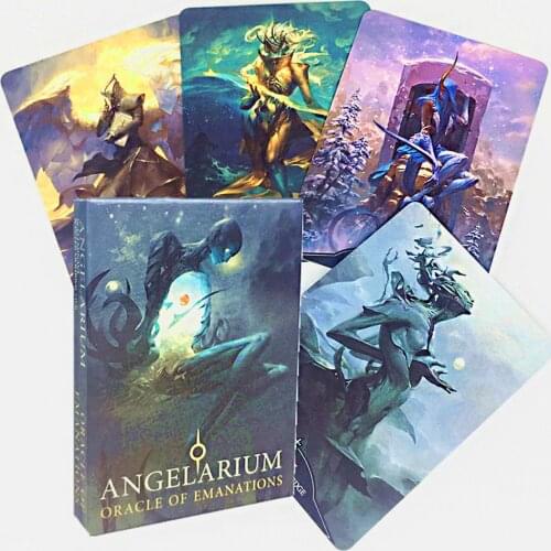 Tarot del Fuego Card Game Deck Oracle Toy Divination Mystery Riding Party Electronic Guide Predicting