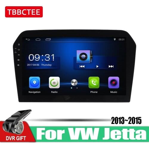 TBBCTEE Android Car 2 din multimedia GPS Navigation For Volkswagen VW Jetta 2013~2015 vedio stereo Radio audio wifi video map