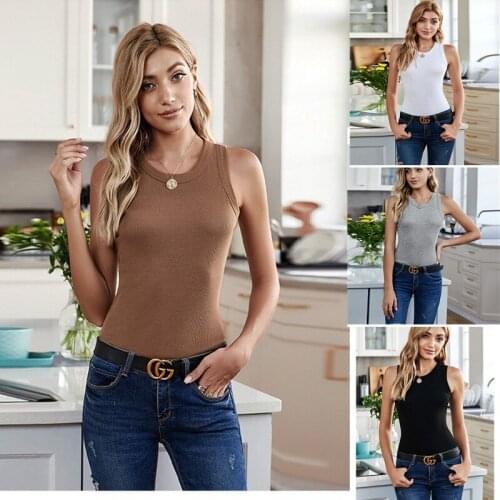 Woman tshirts 2021 detonation product new knitting wear pure color circle headman word render frock harajuku t shirt women AXR11