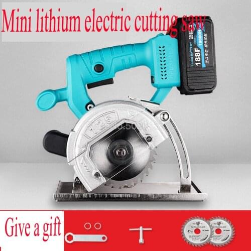 1pcs 5 inch electric circular saw wood marble cutting machine high power dust-free cutting machine Adjustable 0~45 angle