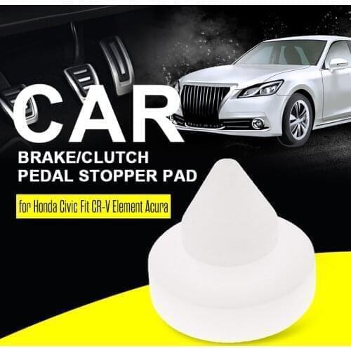 1 Pc Car Brake Clutch Pedal Stop Pad Switch Stopper For Honda Civic/Fit/CR-V/Element/Ridgeline/Odyssey Acura Etc Car Accessories