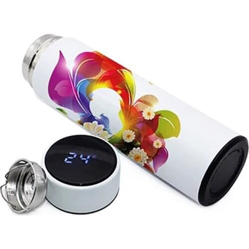 500ml Heat transfer Sublimation blank thermal sublimation coating cup custom DIY printing 304 stainless steel mug