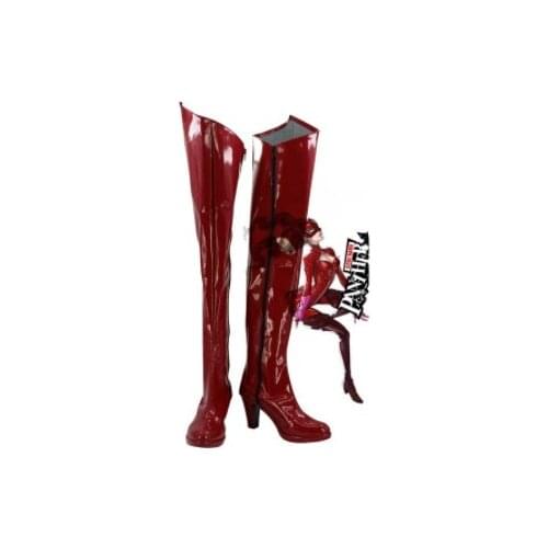 Persona 5 Anne Takamaki Panther Cosplay Boots Japanese Anime Handmade Shoes Custom-made European Size