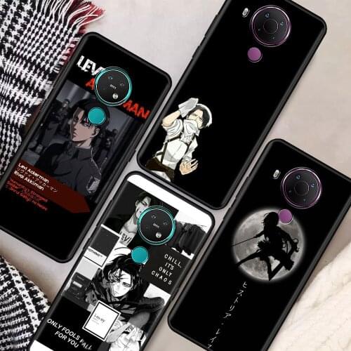 Anime Attack on Titan Japan Phone Case for Nokia 5.4 7.2 3.4 5.3 2.3 3.2 8.3 5G 2.4 2.2 4.2 1.3 1.4 C20 G20 X20 Cover Coque