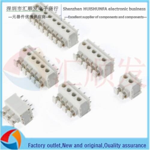 KF235-5.0- 2P-8P/in-line 250V/10A 5.0mm pitch spring type PCB terminal