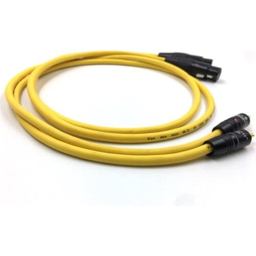 Hifi RCA to XLR Male Cable, 2 XLR to 2 RCA/Phono Plug HIFI Stereo Audio Connection Microphone Cable
