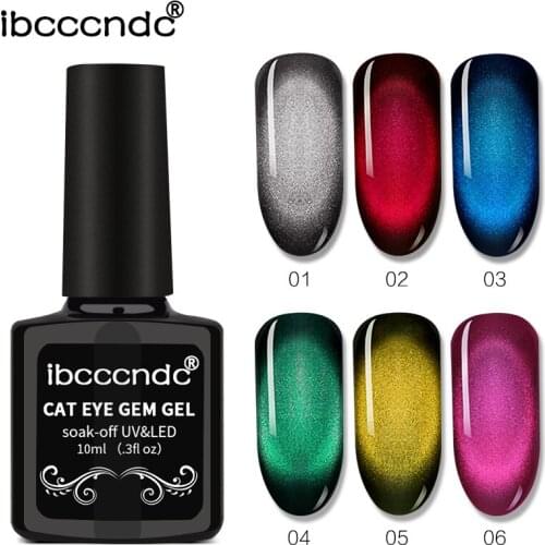 Гель-лаки Кошачий глаз для ногтей Ibcccndc China At AliExpress