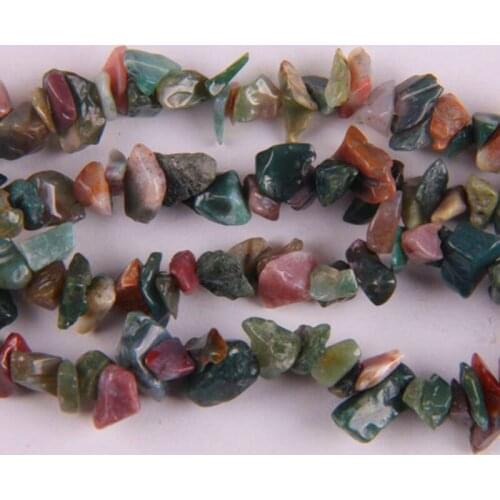Indian Carnelian Chip Loose Beads Strand 32 Inch Jewelry Making E012