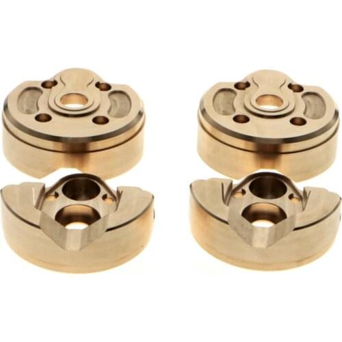 Brass Counterweight for 1/10 Axial SCX10 III AXI03007 Capra 1.9 UTB AXI232006 Portal Front Rear Steering Knuckle Heavy Duty